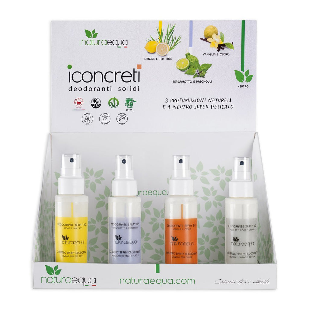 ORGANIC / VEGAN SPRAY DEODORANTS