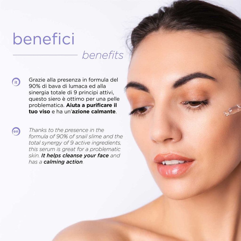 BIO SORO FACIAL REMEDIAL com LODO DE CARACOL (90%) - 30 ml