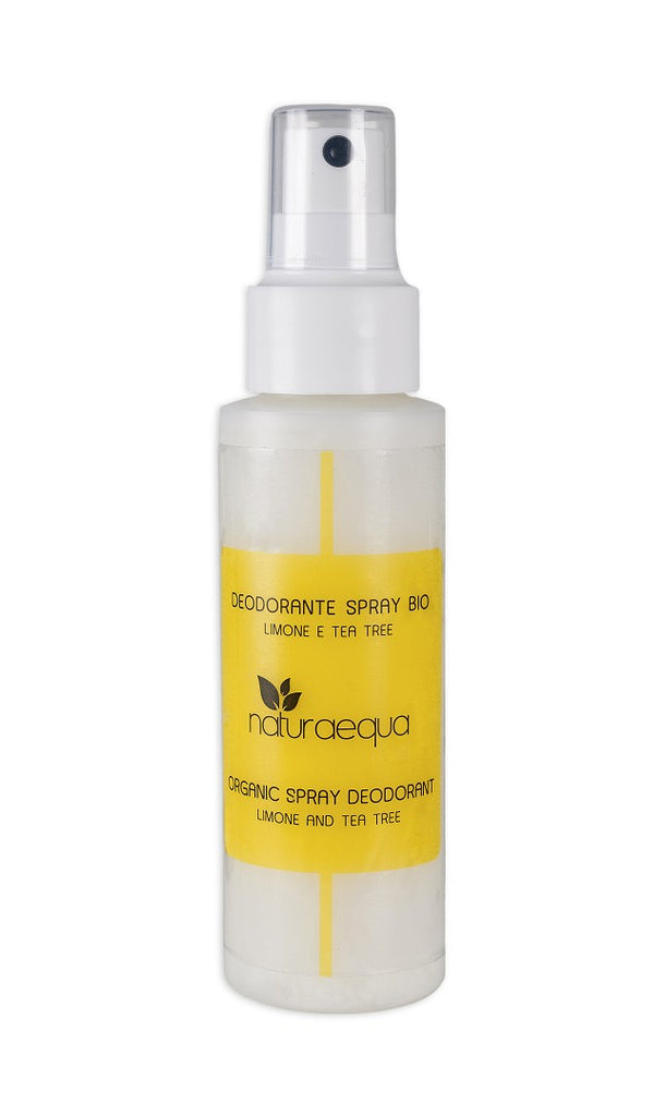 BIO DEODORANTE SPRAY AL LIMONE E TEA TREE 80 ml