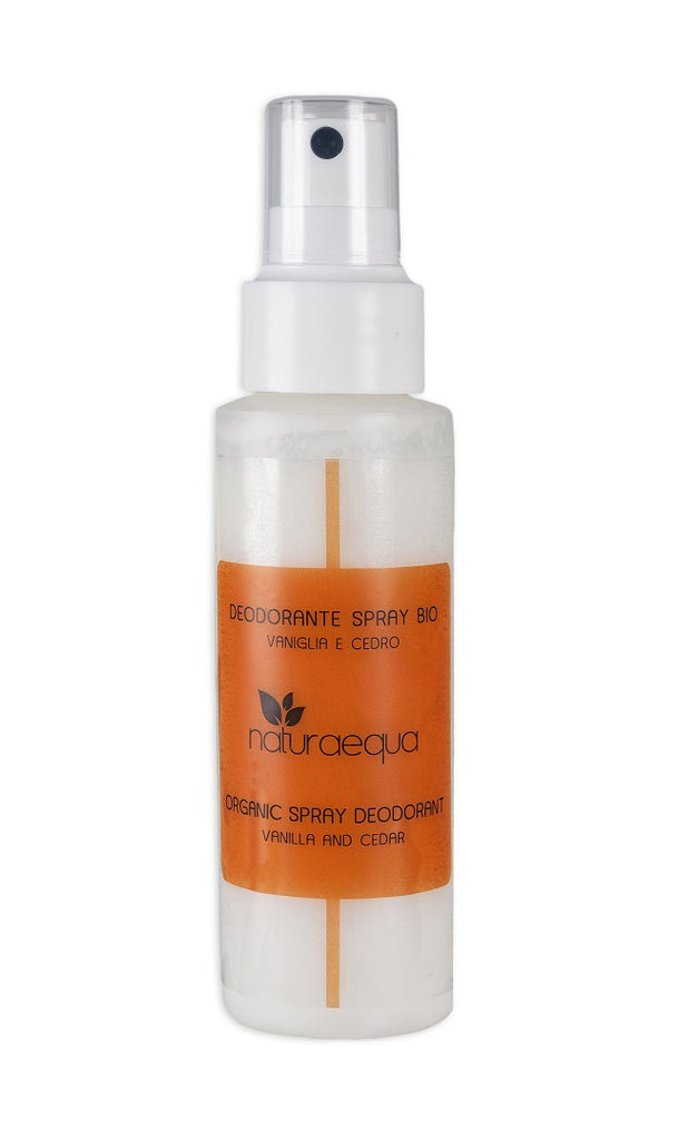 BIO DESODORANTE EN SPRAY VAINILLA Y CEDRO 80 ml