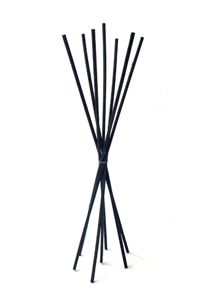 BÂTONNETS DE ROTIN NOIR