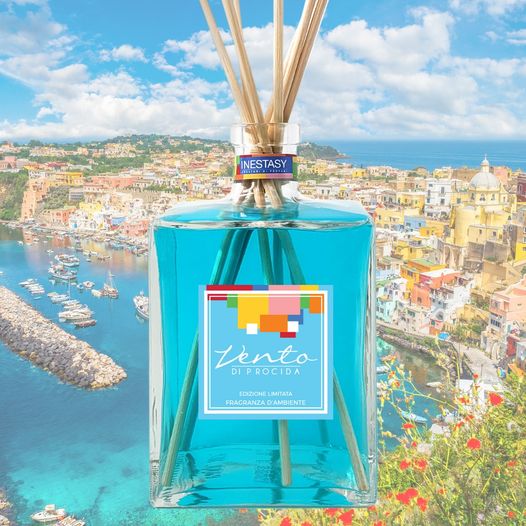 PARFUM D'AMBIANCE RISERVA VENTO DI PROCIDA - Vieille bouteille de pharmacie
