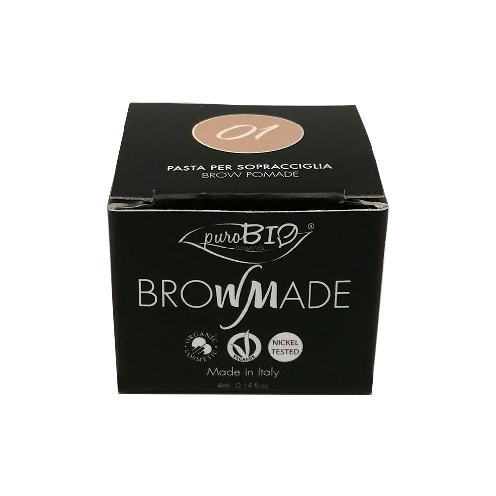 PASTA SOBRANCELHA BROWMADE n. 01 - CINZA