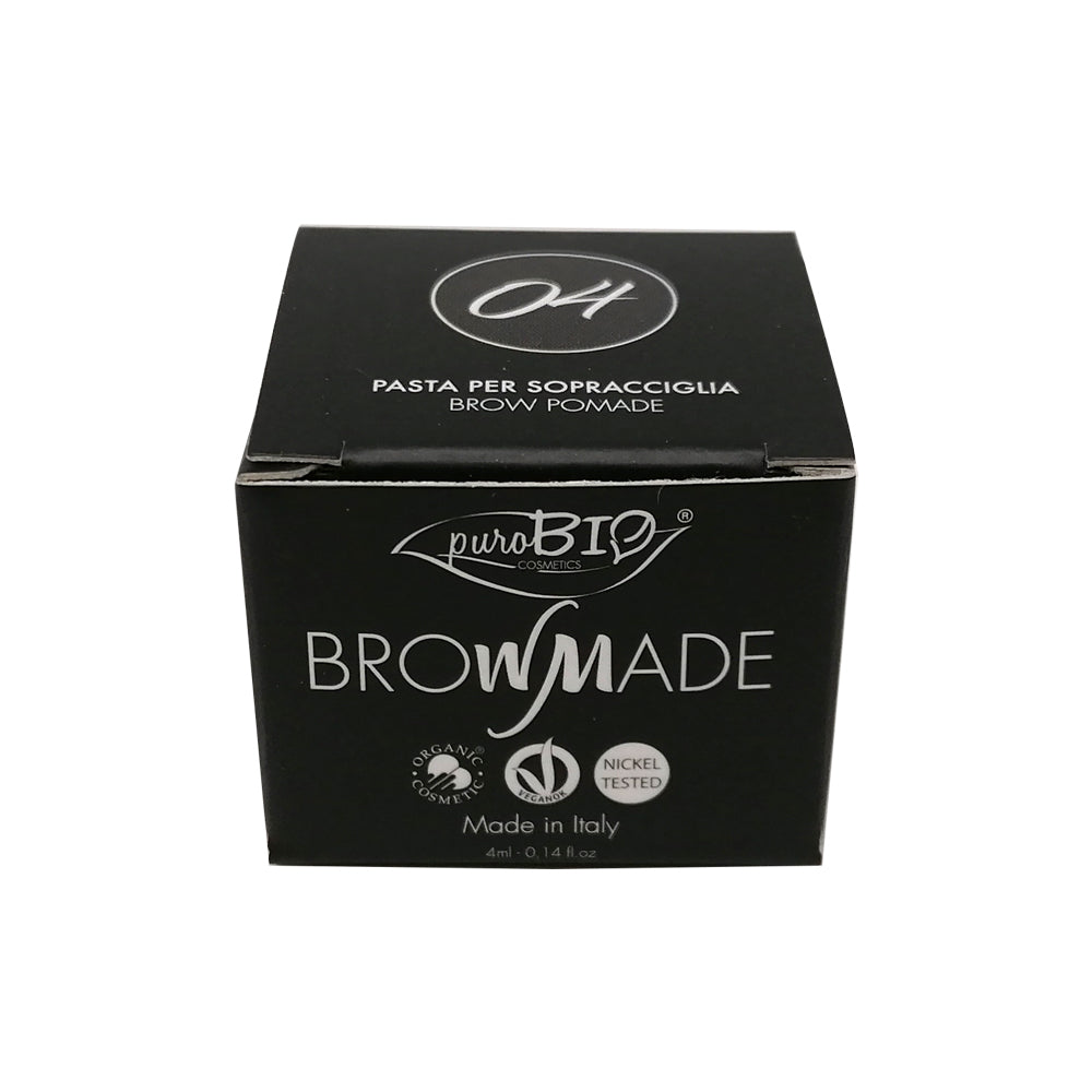 PASTA SOBRANCELHA BROWMADE n. 04 - CARVÃO