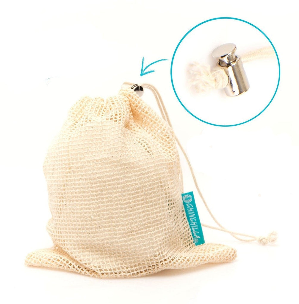 10 ALMOFADAS DE REMOÇÃO DE MAQUILHAGEM LAVÁVEIS | FEITO DE CELULOSE DE MADEIRA | PADS SUSTENTÁVEIS INCL. PODA DE ARMAZENAMENTO E REDE DE LAVANDERIA |  MADE IN GERMANY